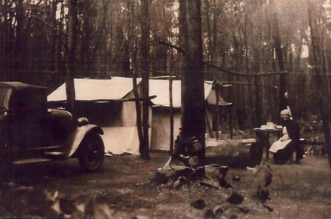 Elizabeth milner Cox camping - 94kB jpg