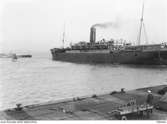 Euripides docked Melbourne - 57kB jpg